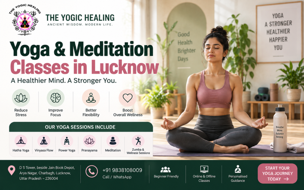 Yoga and Meditation Classes in Lucknow for a Healthier Mind and Body | The Yogic Healing